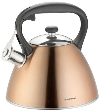 CZAJNIK Z GWIZDKIEM 3L STAL INDUKCJA GAZ KB7209