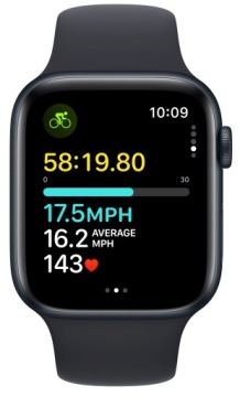 Часы SE GPS + сотовая связь, алюминиевый корпус 44 мм -
