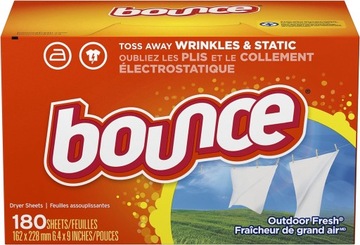 KWIATOWE CHUSTECZKI DO SUSZARKI BOUNCE 180 SZT 20% WIĘCEJ