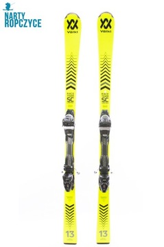 Лыжи 158 VOLKL RACETIGER SC 13 V80 db СОСТОЯНИЕ СЕРВИСНОЕ!