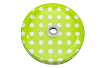 Kubek 500ml z WIECZKIEM i SŁOMKĄ słoik zamykany z uchwytem szklanka