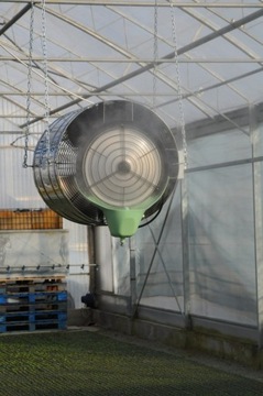 Увлажнитель воздуха для теплиц, испарительный