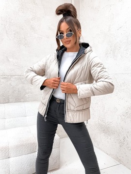 ОСЕННИЙ ДВУСТОРОННИЙ Стеганый Модный Переход - S