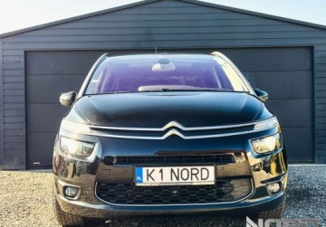 Citroen Grand C4 Picasso I 2.0 HDi FAP 150KM 2013 Citroen C4 Grand Picasso Bezwypadkowy, FV23, 7os Exclusive, KredytowanieLe, zdjęcie 3
