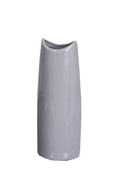 Wazon ceramiczny Eurofirany IVO stalowy 02