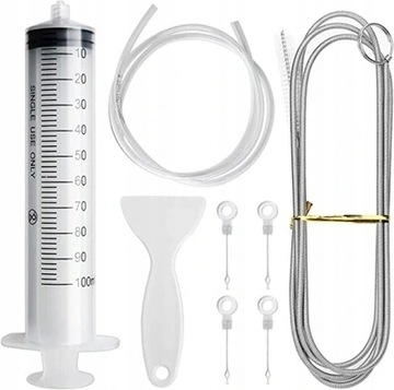 zestaw do czyszczenia odpływu, do lodówki