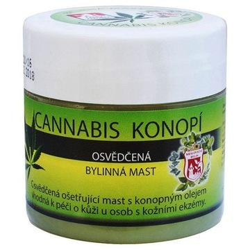 MAŚĆ KONOPNA NA ŁUSZCZYCĘ EGZEMĘ AZS PRZECIWBÓLOWA