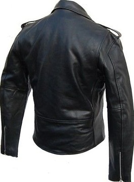 Мотоциклетная кожаная куртка, классическая модель, новая M