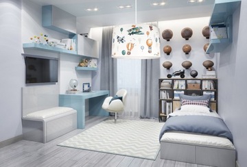 НАСТОЛЬНЫЙ НОЧНИК ДЛЯ ДЕТСКОЙ КОМНАТЫ, САМОЛЕТ