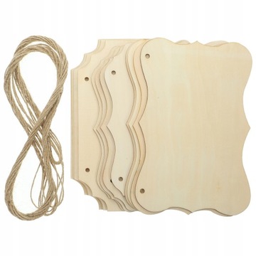 DIY drewniana tablica do zawieszania