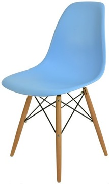 Krzesło Milano Design DSW DSR JASNY NIEBIESKI