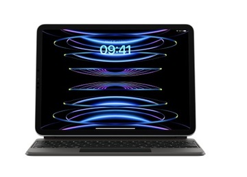 Чехол для iPad + клавиатура Apple MXQT2F/A для iPad Pro, черный AZERTY