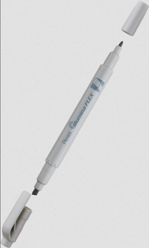 DWUSTRONNY ZAKREŚLACZ ILLUMINA FLEX PENTEL SZARY