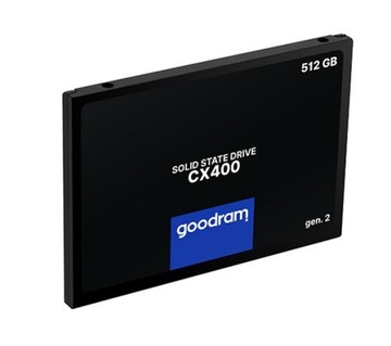 Твердотельный накопитель GoodRam CX400 512 ГБ, 550 МБ/с, SATA 3, 2,5 дюйма