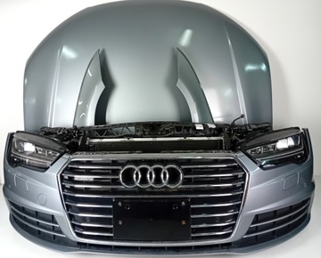 AUDI A7 4G C7 LIFT LAMPY WZMOCNIENIE MASKA BŁOTNIK LX7P