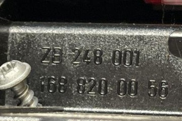 PŘÍDAVNÁ SVĚTLO STOP MERCEDES-BENZ A (W168) 1688200056 1.7L DIESEL 44KW
