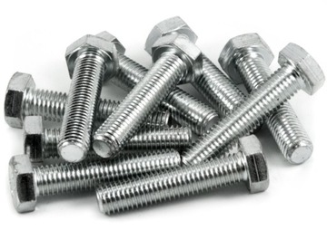 ŚRUBA Z ŁBEM SZEŚCIOKĄTNYM DIN 933 kl 8.8 ZN M8x30mm 2,5kg =168szt