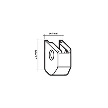 ROTO NT OSŁONKI NA ZAWIAS BIAŁE