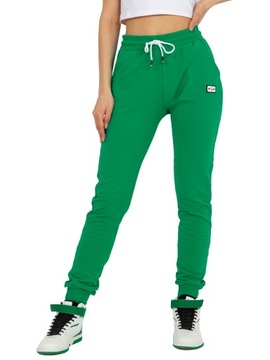 Spodnie dresowe JOGGERY damskie DRESY - S