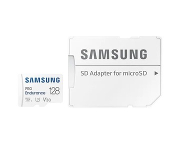 Карта памяти Samsung PRO Endurance 2022 MicroSDXC 128 ГБ, класс 10 UHS-I/U3 V30
