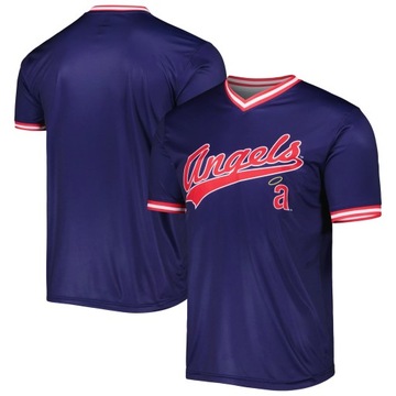 Granatowa koszulka drużyny California Angels Cooperstown Collection, 3XL