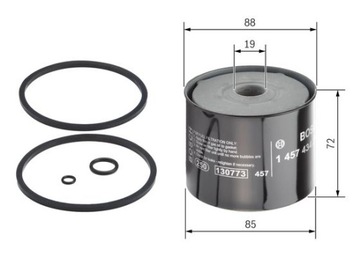 BOSCH 1 457 434 201 FILTR PALIVA