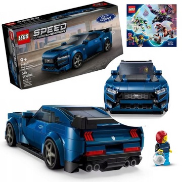 LEGO Speed Champions 76920 Ford Mustang Dark Horse PREZENT OSTRA JAZDA