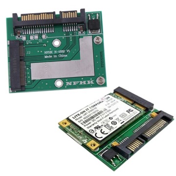 Konwerter adaptera Mini Pcie MSATA SSD na 2,5''