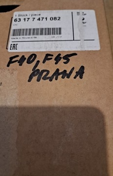 BMW F40 F45 NOVÁ SVĚTLO MLHOVKA HALOGEN PRAVÝ LED 63177471082