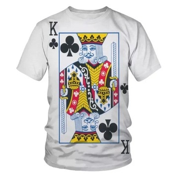 Czterolistna koniczyna męska T-shirt z nadrukiem k