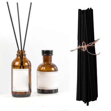 100Pcs Reed Diffuser Sticks Reed Diffuser Replacement Sticks for Black