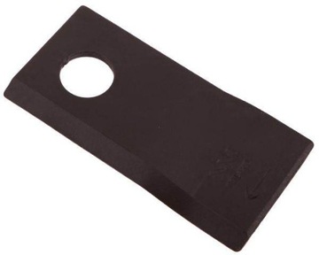 Nóż. nożyk kosiarka prawy 102x48x4mm otwór 19 zastosowanie 140692 Fella WA