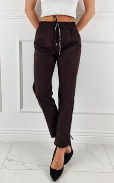 ЭЛЕГАНТНЫЕ ЖЕНСКИЕ БРЮКИ НА ЭЛАСТИКЕ 7/8 больших размеров