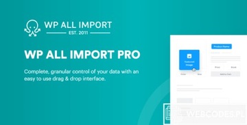 Плагин WP All Import Pro + дополнения