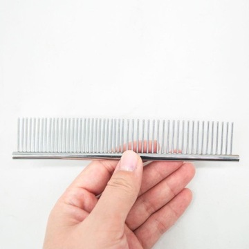 Расчески для собак Металлическая расческа из нержавеющей стали, расческа для кошек