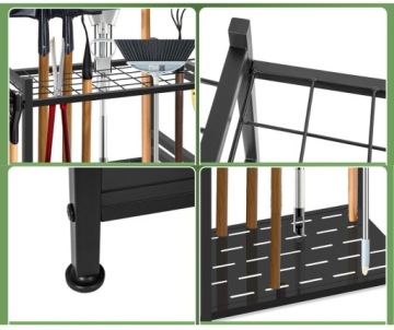 Универсальная подставка для лопат, граблей, метел, тросов, инструментов, мастерской Strong