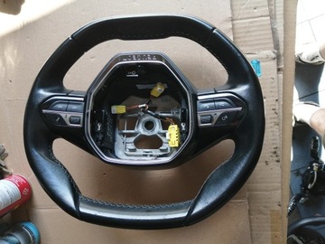PEUGEOT 3008 II 5008 508 VOLANT MULTIFUNKČNÍ KŮŽE