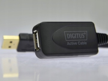 DIGITUS Kabel przedłużacz USB A 2.0 aktywny 5m