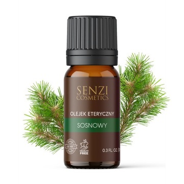 Olejek Eteryczny 100% Naturalny Leśny Aromaterapia Masaż SOSNOWY 10ml