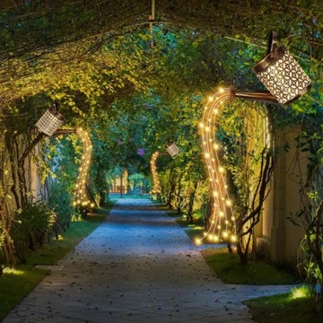 СОЛНЕЧНАЯ ЛАМПА СОЛНЕЧНАЯ ЛЕЙКА САДОВАЯ СВЕТИЛЬНИК ДЛЯ САДА, ДЕКОРАТИВНЫЙ АЖУР