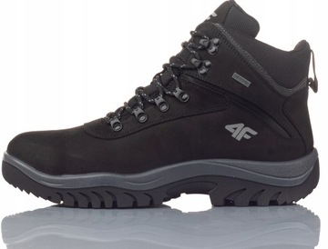 МУЖСКИЕ ТРЕККИНГОВЫЕ ОБУВИ 4F ВОДОНЕПРОНИЦАЕМЫЕ ЧЕРНЫЕ R-40