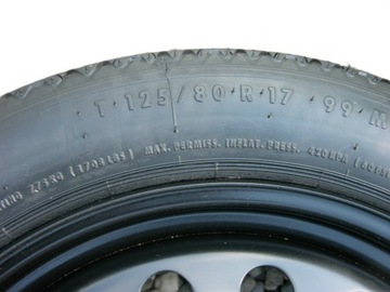 ЗАПАСНОЕ КОЛЕСО FORD GALAXY S-MAX 5X108 R17 НОВОЕ