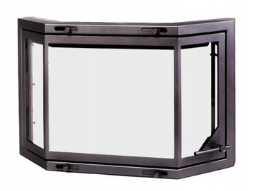 DRZWICZKI DO KOMINKA KOMINKOWE TRAPEZOWE SOLIDNE NA WYMIAR