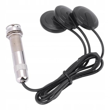 Пьезоэлектрический гитарный звукосниматель для микрофона