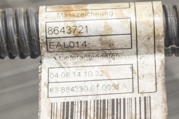 BMW I8 I12 1.5 HYBRIDNÍ MOTOR SVAZEK KABEL 8643721 8619449 266KW 2014
