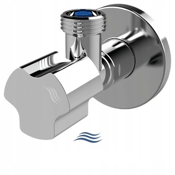 DURO ZAWÓR KĄTOWY ANTYKAMIENNY 1/2x3/4 DURO SYSTEM