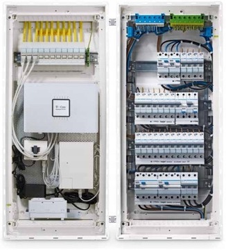 HAGER МОДУЛЬНЫЙ РАСПРЕДЕЛИТЕЛЬНЫЙ ЩИТ СКРЫТОГО МОНТАЖА VOLTA 5X12