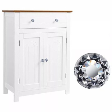 GAŁKA Meblowa KRYSZTAŁOWA uchwyt 30mm KRYSZTAŁ