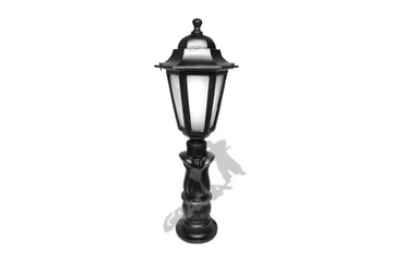 Lampa A17 z kloszem aluminiowym żeliwna tarasowa