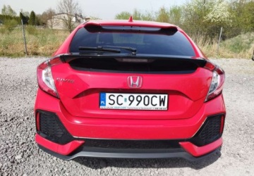 Honda Civic X Hatchback 5d 1.5 VTEC Turbo 182KM 2018 Honda Civic Honda Civic X 1.5T pelna opcja 1.5 Benzyna 182KM, zdjęcie 5